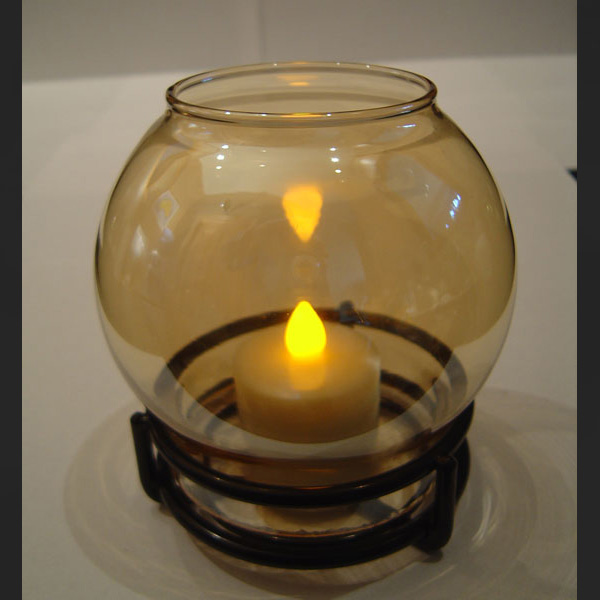 Globe 'Gold' with Black Ring Base