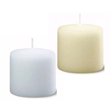 Bolsius - Euro Classic Pillar Candle 100 x 98mm - White or Ivory